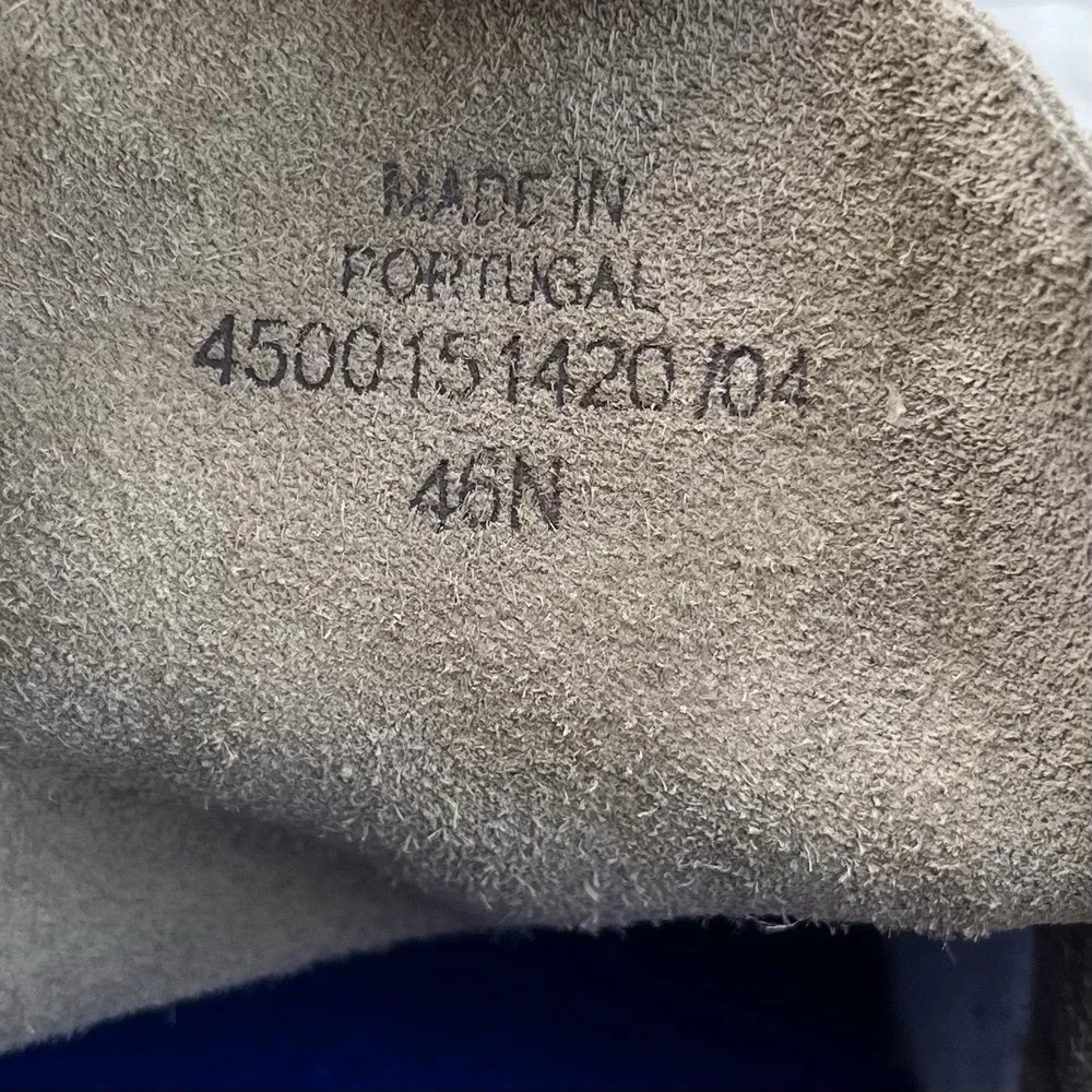 Birkenstock Utti Lace-Up Shoe Mens Size 46 | 13 Gray Taupe Suede Regular Fit